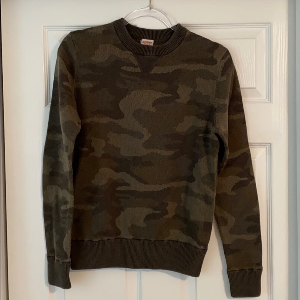Camo Crewneck Sweater